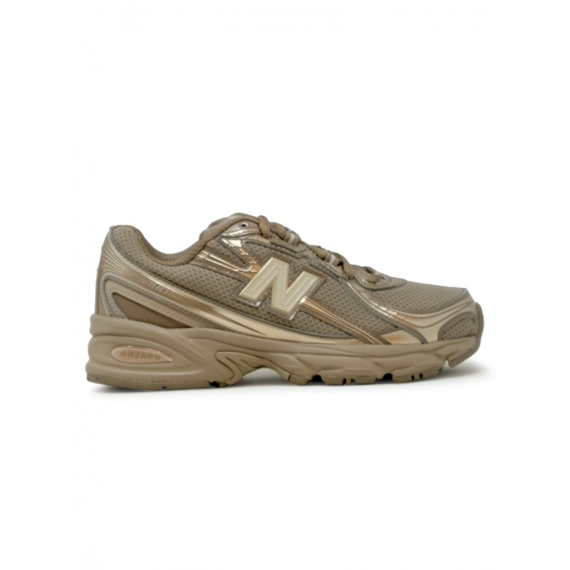 NEW BALANCE U7402XX MUSHROOM TIMBERWOLF MESH NUBUCK SNEAKERS