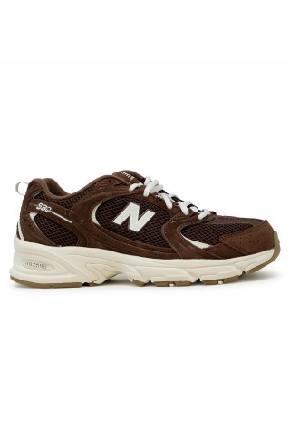NEW BALANCE U530SCW PUMPERNICKEL SEA SUEDE MESH SNEAKERS