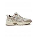 NEW BALANCE U530COB SEA SALT DRIFTWOOD MESH NUBUCK SNEAKER