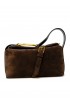 BIAGINI 9082 LIAISON TAUPE SUEDE BAG