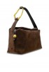 BIAGINI 9082 LIAISON TAUPE SUEDE BAG