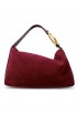 BIAGINI 9082 LIAISON BORDEAUX SUEDE BAG