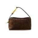 BIAGINI 9118 LIAISON TAUPE SUEDE BAG