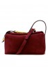 BIAGINI 9118 LIAISON BORDEAUX SUEDE BAG
