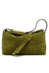 BIAGINI 9118 LIAISON GREEN SUEDE BAG