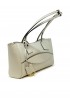 HIDESINS SH13VGWHT S LEATHER VINTAGE WHITE SHOPPER HANDBAG