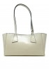 HIDESINS SH13VGWHT S LEATHER VINTAGE WHITE SHOPPER HANDBAG