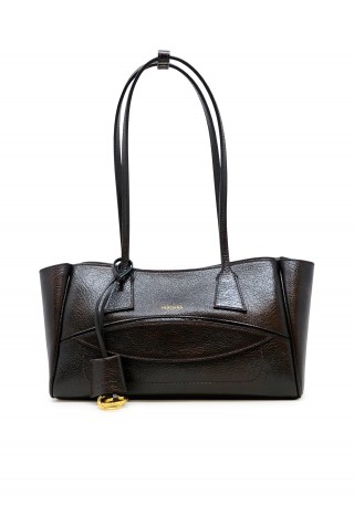 HIDESINS SH13LGTMR S LEATHER BROWN SHOPPER HANDBAG