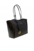HIDESINS SH12LGTMR LEATHER LAGOON BROWN SHOPPER HANDBAG