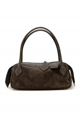 MINO BOSSI FOLDANNASUEDESB BROWN SUEDE BAG