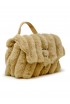 ZANELLATO 068010-237000 Z0238 POSTINA FIOCCO BEIGE LEATHER AND FUR BABY BAG