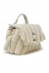 ZANELLATO 068010-237000 Z1172 POSTINA FIOCCO CREAM LEATHER AND FUR BABY BAG