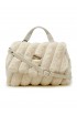 ZANELLATO 068010-237000 Z1172 POSTINA FIOCCO CREAM LEATHER AND FUR BABY BAG