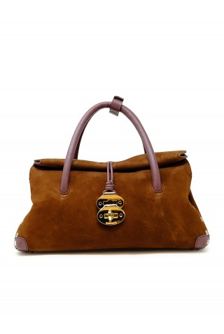 ZANELLATO 080120-2380000-Z0208 DOTTA ZASHMERE BROWN LEATHER S BAG