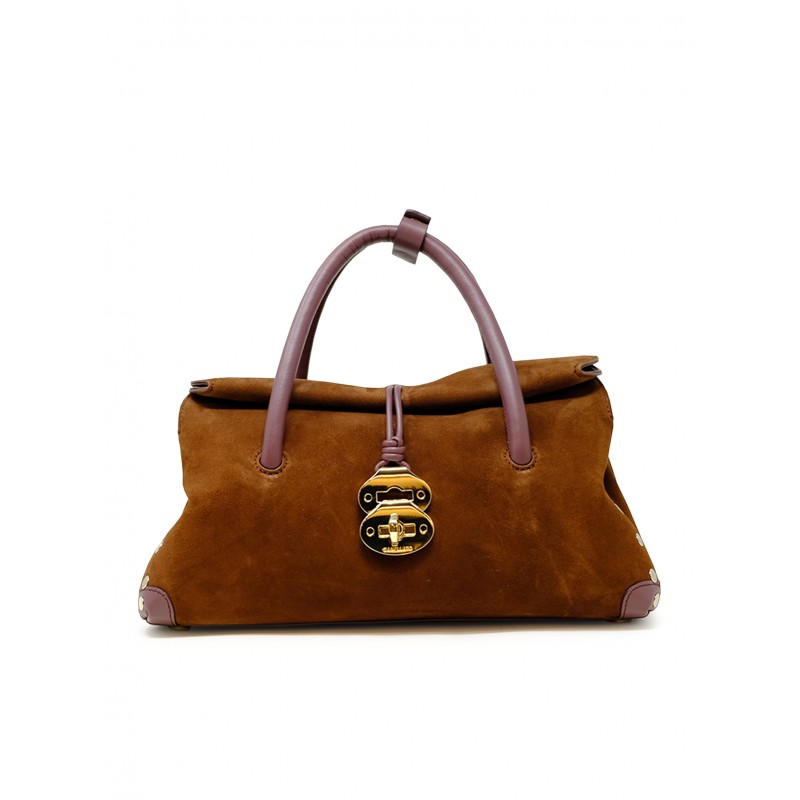 ZANELLATO 080120-2380000-Z0208 DOTTA ZASHMERE BROWN LEATHER S BAG