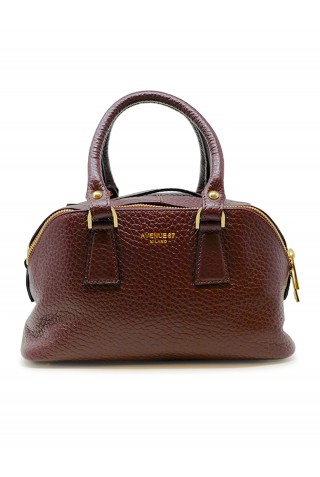 AVENUE 67 AU192A0191 LEATHER FANDANGO TOY DOLLARONE BORDEAUX BAG