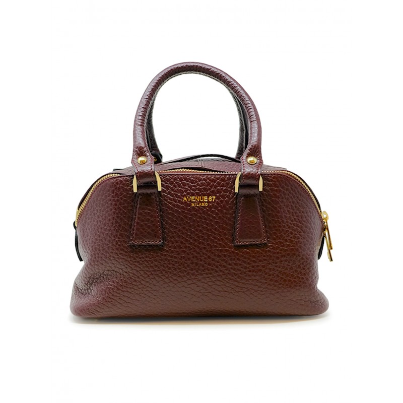 AVENUE 67 AU192A0191 LEATHER FANDANGO TOY DOLLARONE BORDEAUX BAG