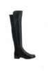 STUART WEITZMAN S3999 WOMEN'S BLACK LEATHER 5050 BOOTS