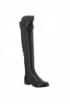 STUART WEITZMAN S3999 WOMEN'S BLACK LEATHER 5050 BOOTS