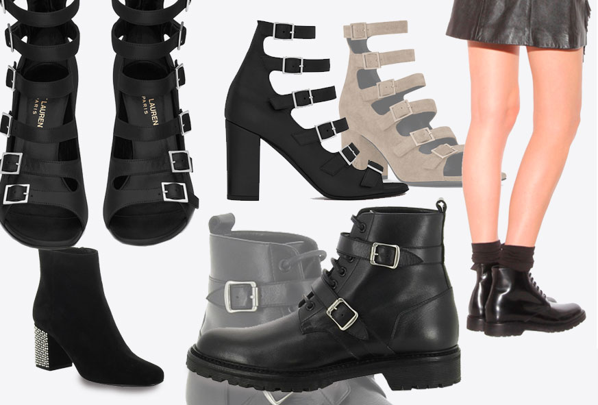 Searching for Saint Laurent's bags and shoes on sale